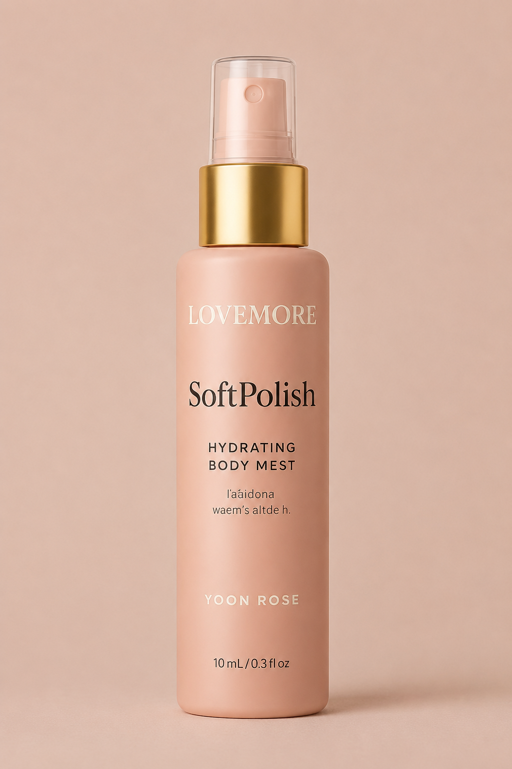 SoftPolish Body Mist — Hydrating Body Mist — Moon Rose